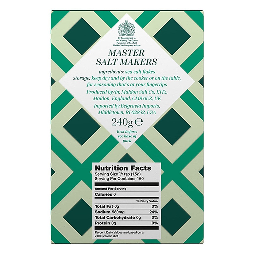 Maldon Sea Salt Flakes, UK - 240G
