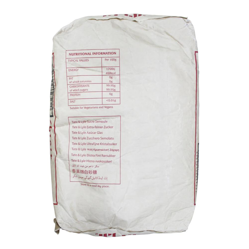 Tate & Lyle Caster Sugar, UK - 25KG