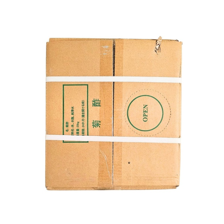 QING Fuji Vinegar 20L label details