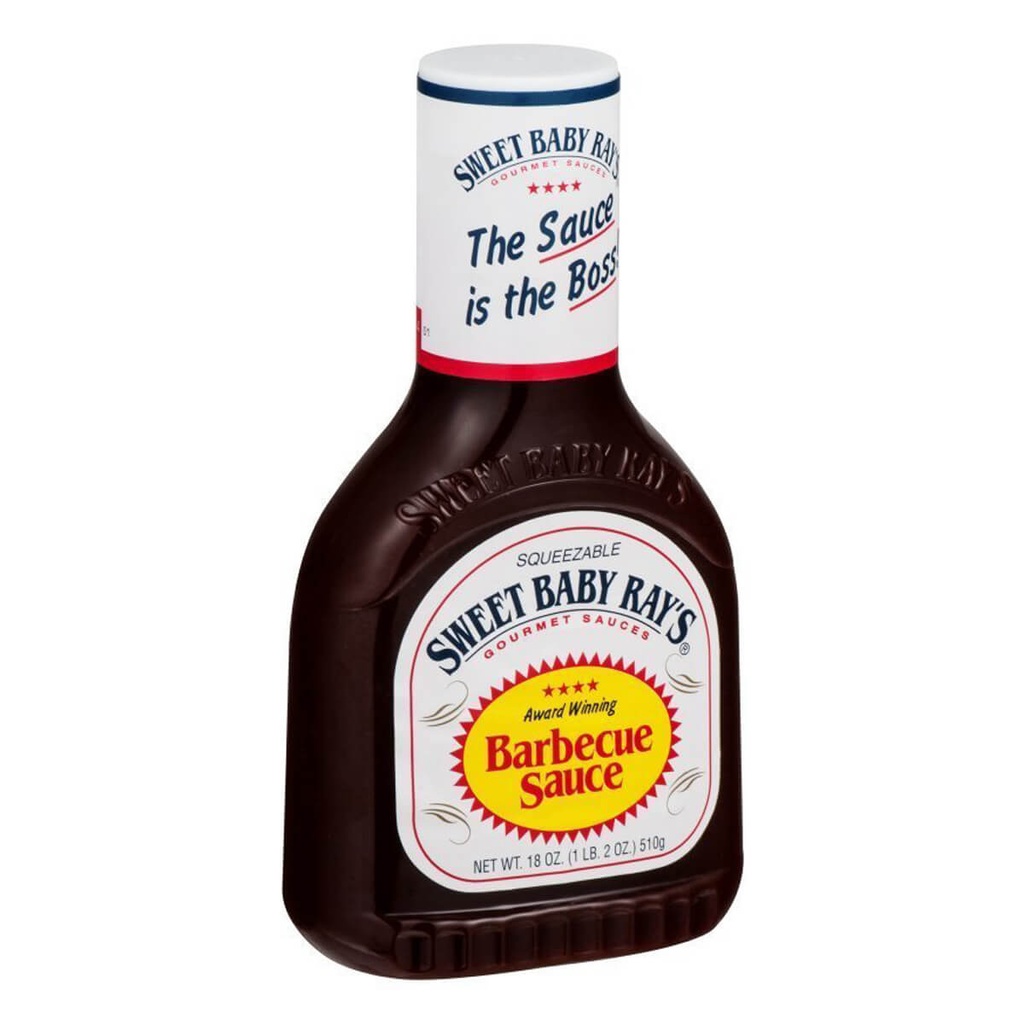 Sweet Baby Ray's Award Winning BBQ Sauce, Made in USA - 510G