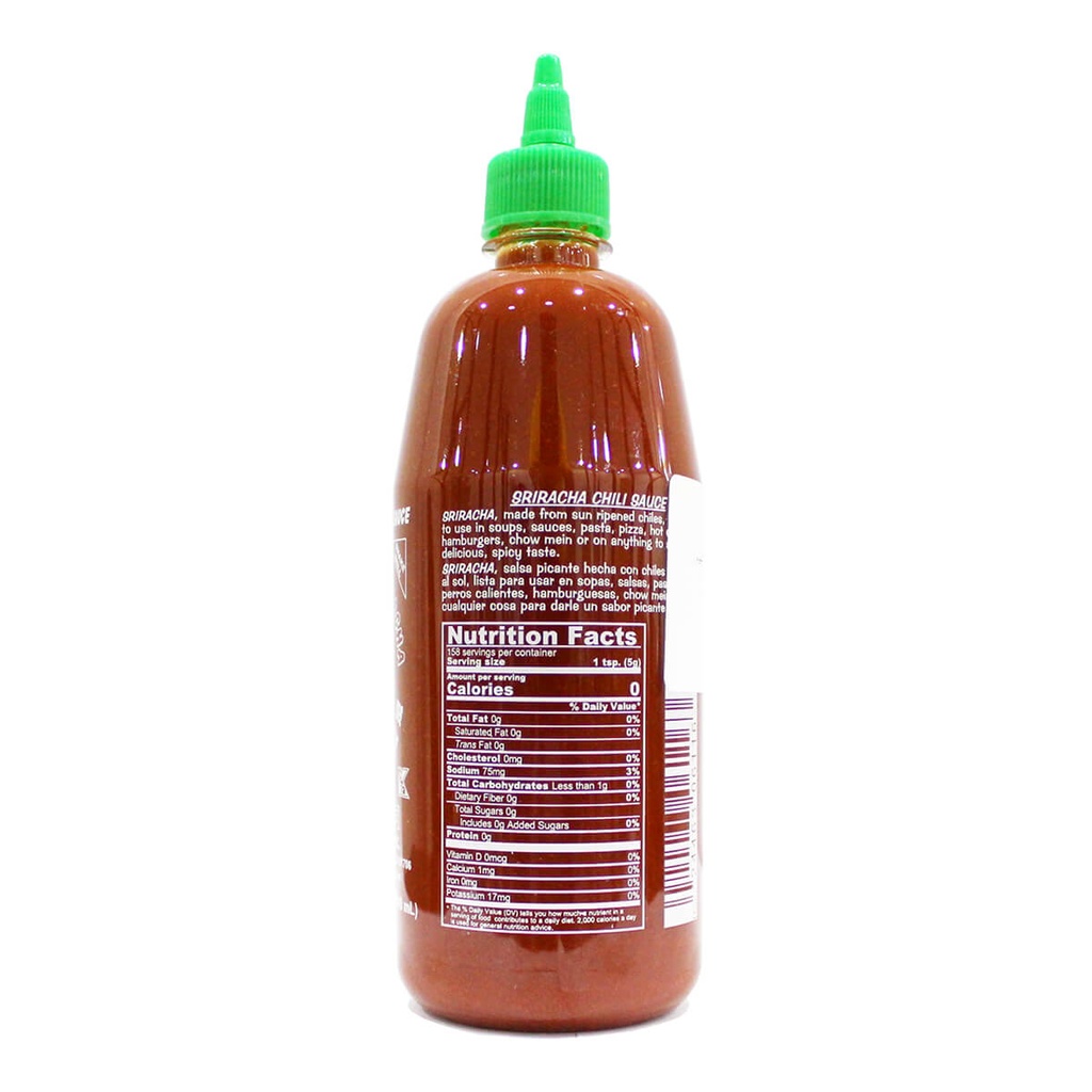 Huy Fong Sriracha Chili Sauce, USA - 793G