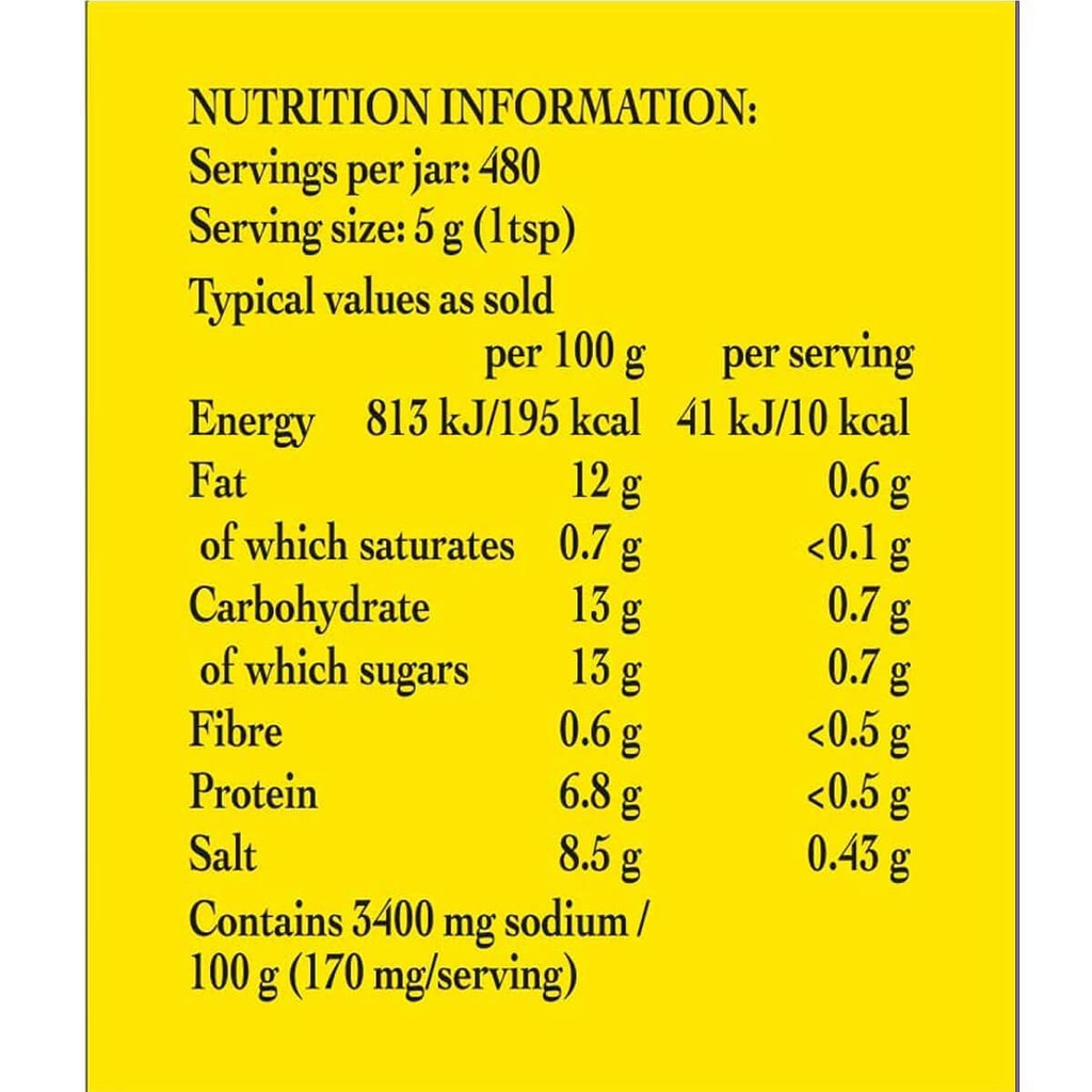 Colman's Original Mustard, UK - 2.25LTR