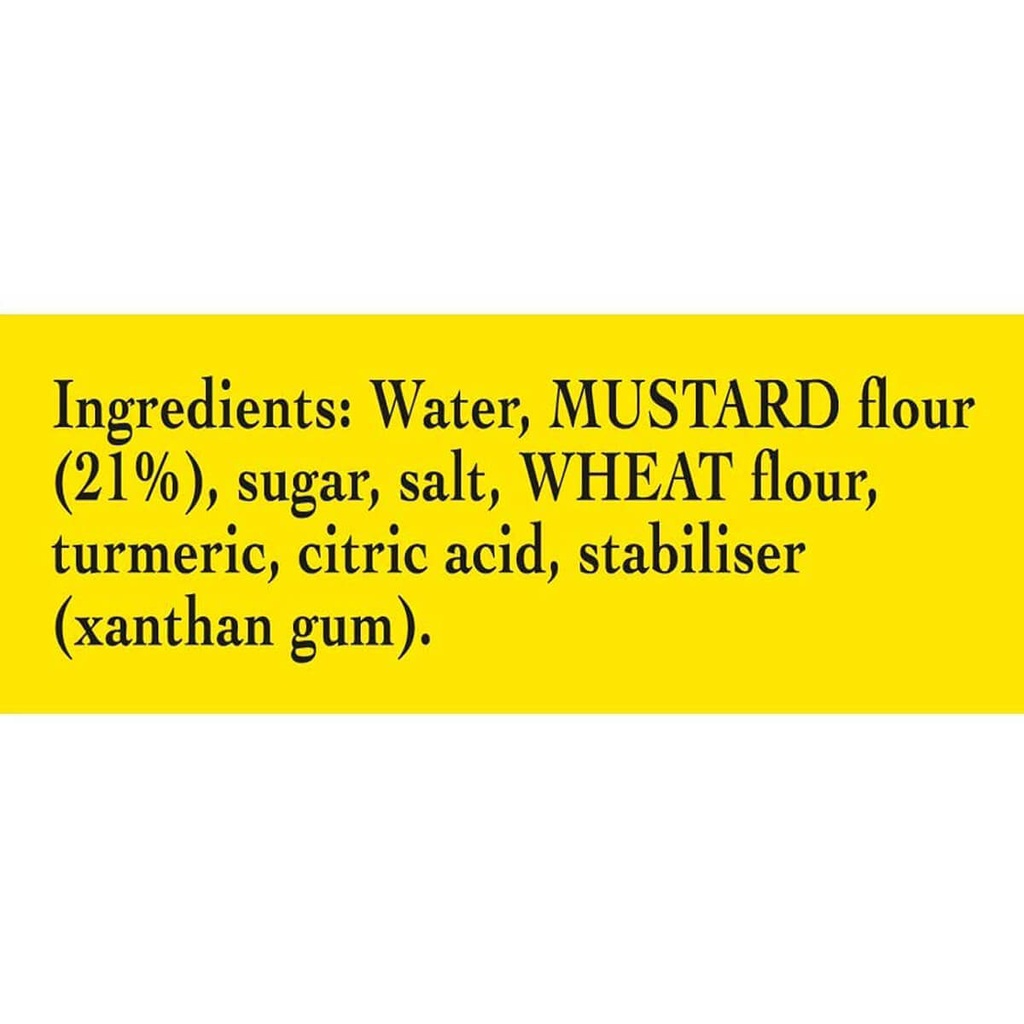Colman's Original Mustard, UK - 2.25LTR