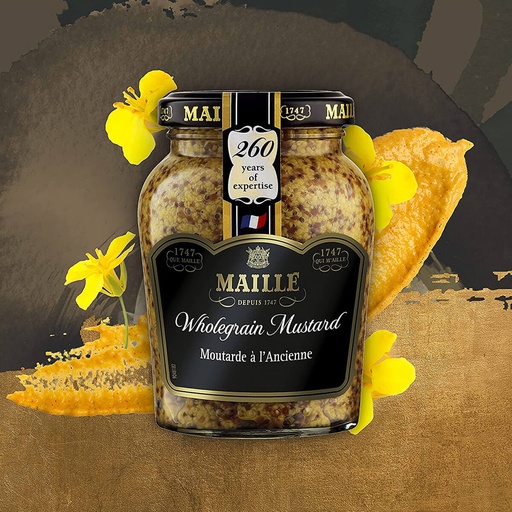 Maille Whole Grain Mustard, France - 6x210g, alternate view