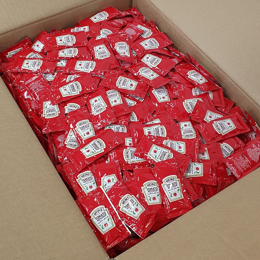 Heinz Tomato Ketchup Sachet - 1,000 X 9G