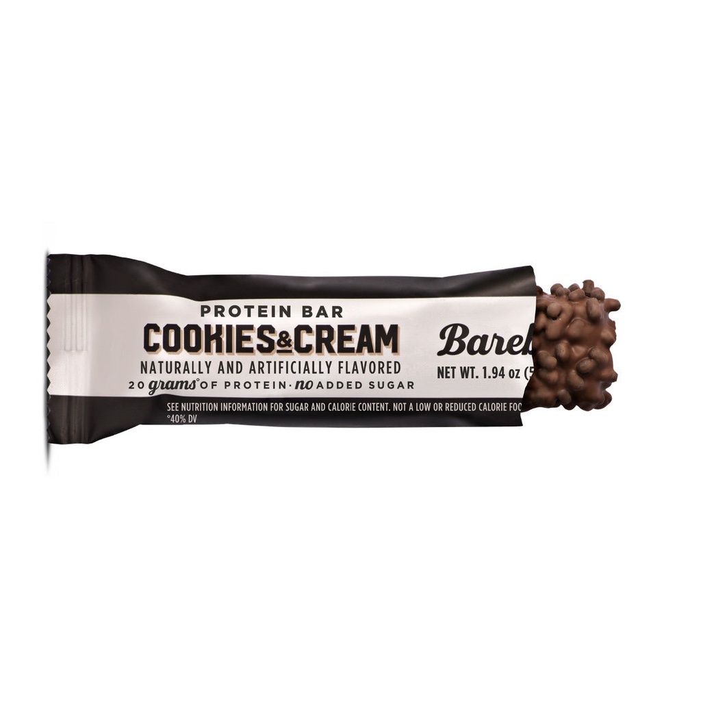 Barebells Cookies & Cream Protein Bars - 12 X 55G