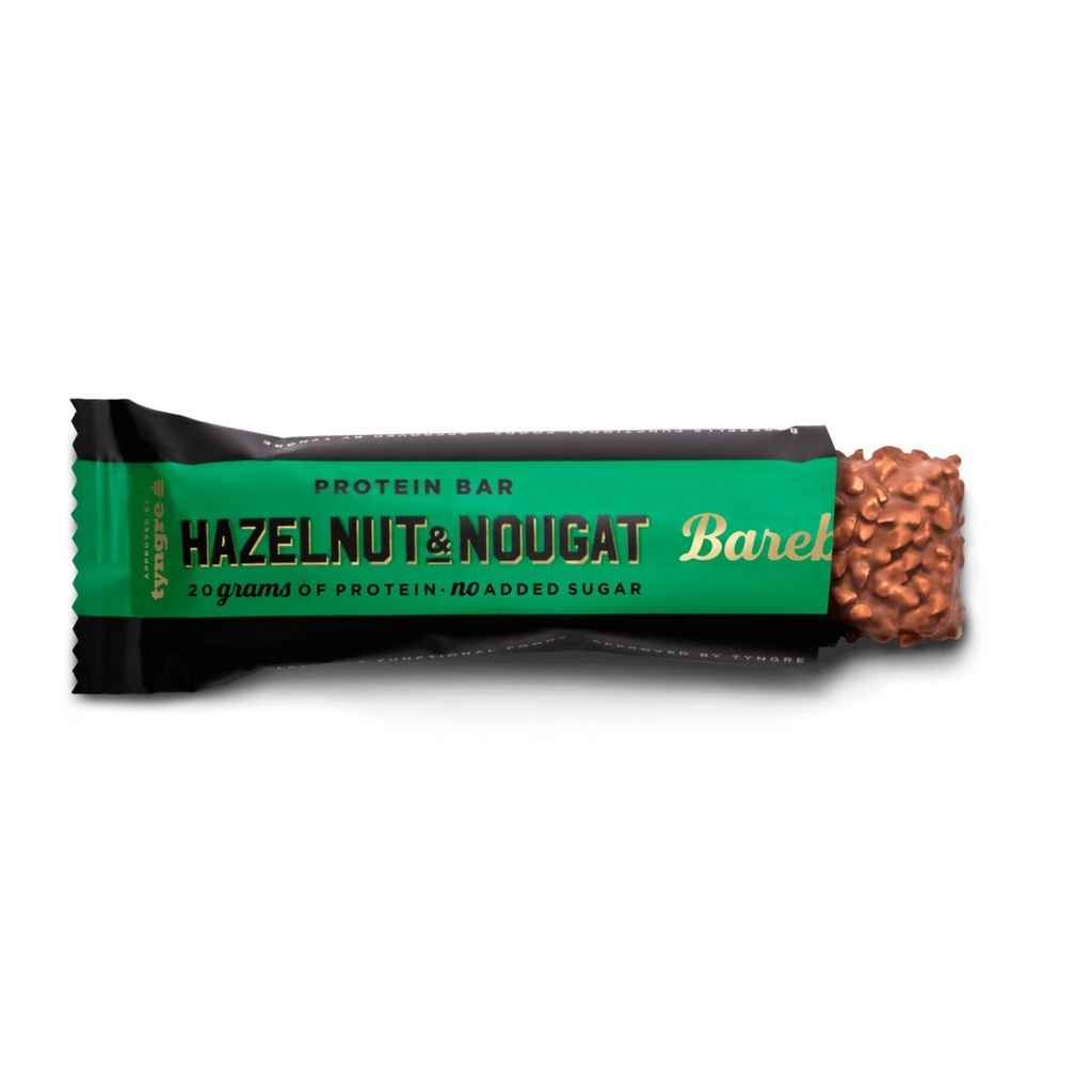 Barebells Hazelnut Nougat Protein Bars - 12 X 55G