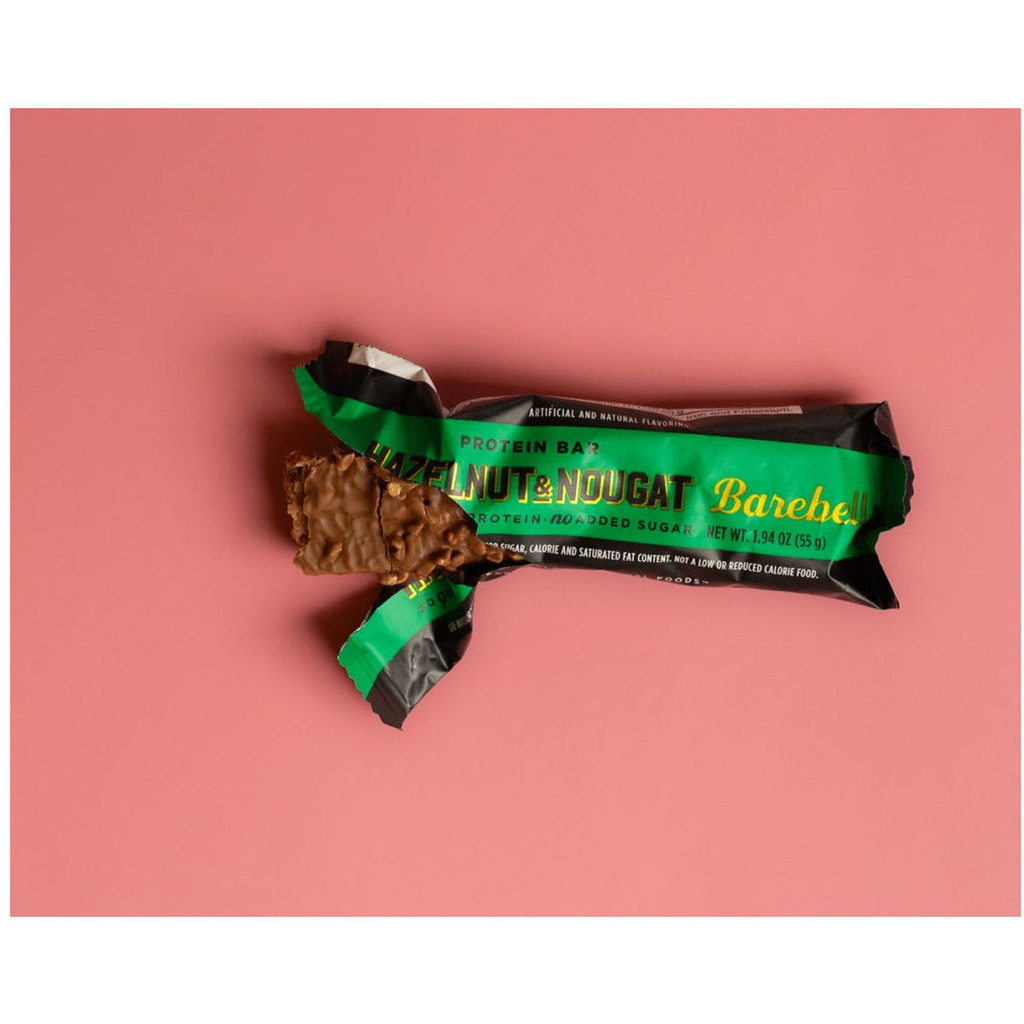 Barebells Hazelnut Nougat Protein Bars - 12 X 55G