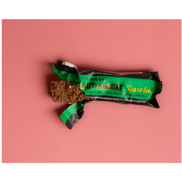 Barebells Hazelnut Nougat lifestyle image | SKU SNAK-201103