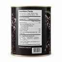 Valencia Garden Black Olive, Sliced - 3KG