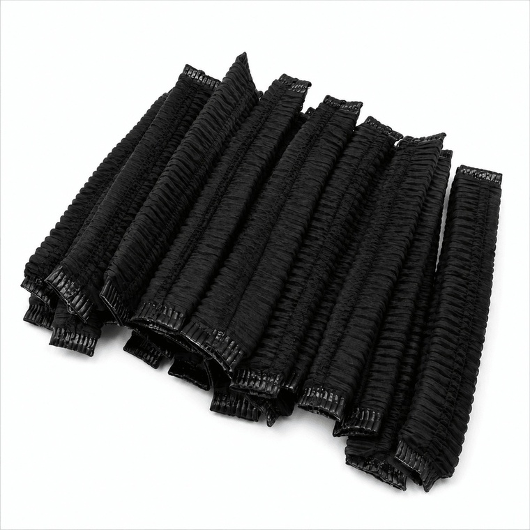SNH Black Hair Net, Disposable - 100PC - Additional photo