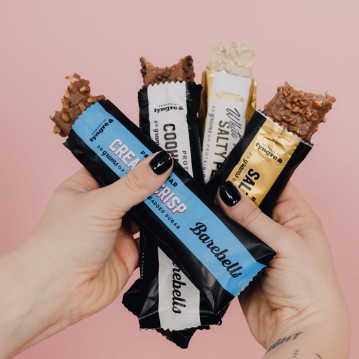 Barebells White Salty Peanut Protein Bars, Croatia - 12x55g, alternate view