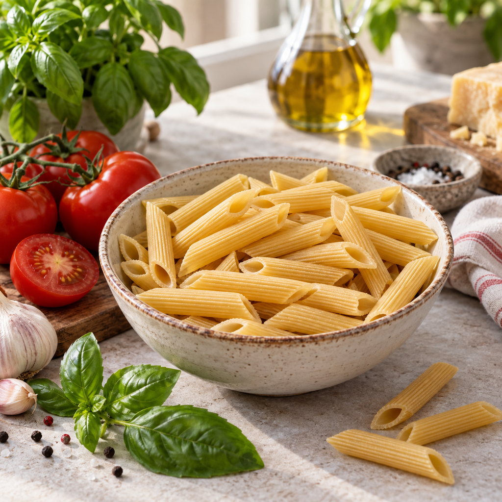 Campagna Penne Rigate #27, Italy - 500G – preparation suggestion
