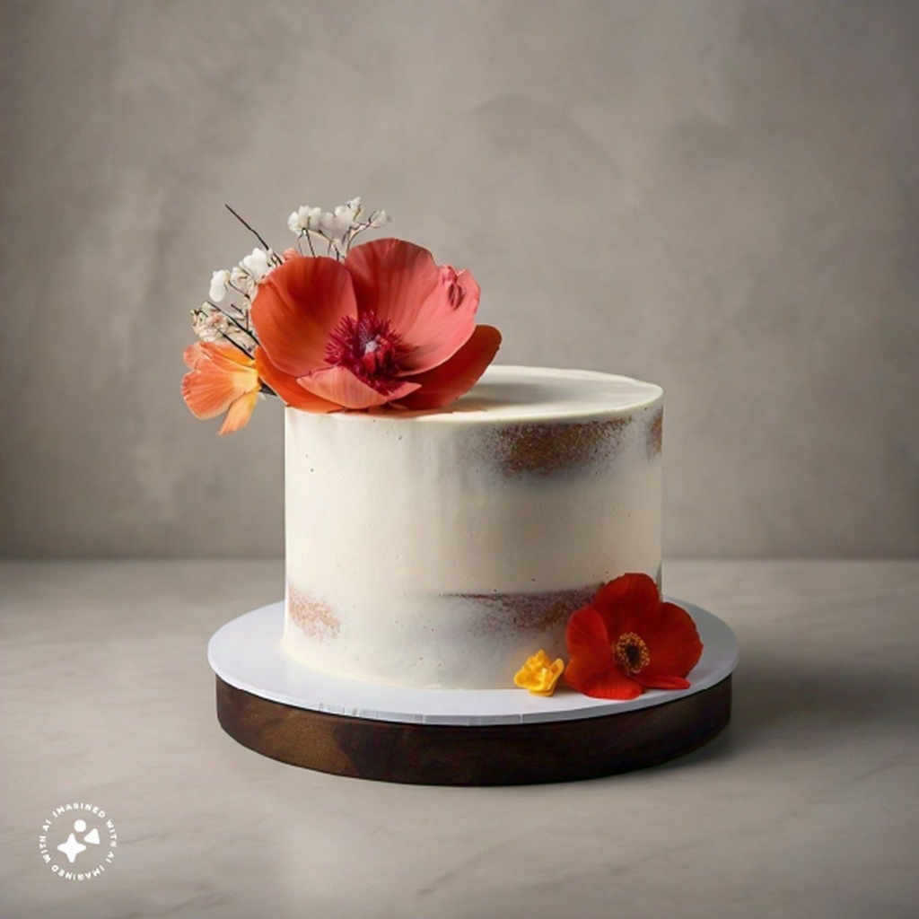 Buttercream cake – serving inspiration from Snowflake