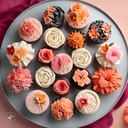 Floral cupcakes – serving inspiration from Snowflake