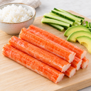 Osaki Style Premium surimi crab sticks 500g - illustrative preparation suggestion