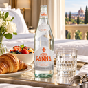 Acqua Panna Hotel breakfast tray - illustrative supporting image