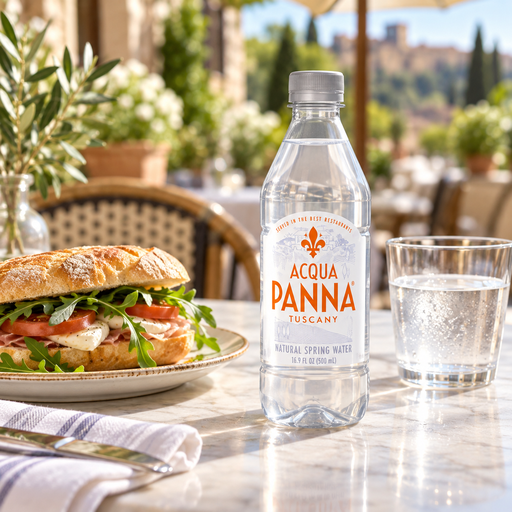 Acqua Panna Still Water EQM, Plastic - 24x500ml, alternate view