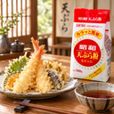 Showa Tempura Batter Mix 700g with shrimp and vegetable tempura - serving suggestion