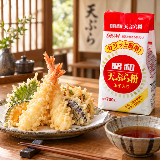 Showa Tempura Batter Mix, Japan - 20x700g, alternate view