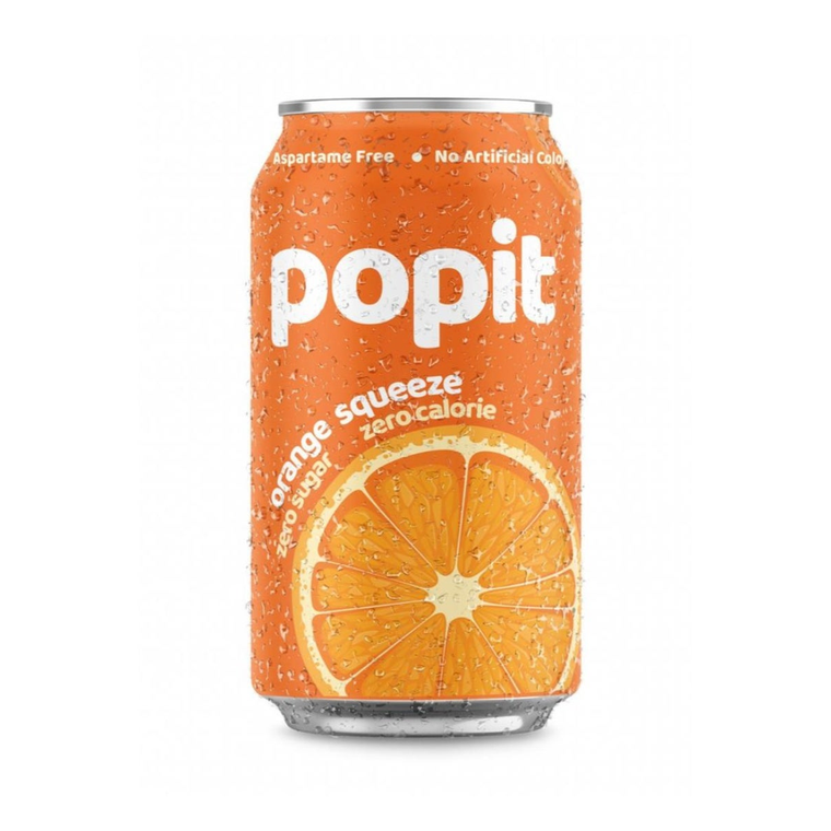 Pop It Orange Squeeze front view - SNAK-201175