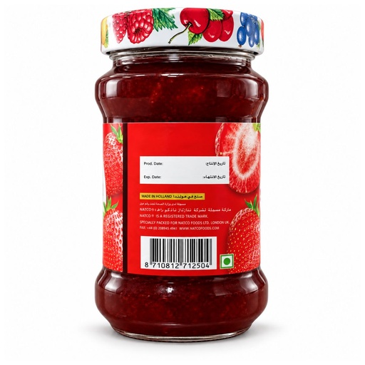 Natco Strawberry Jam - 12x450g, alternate view