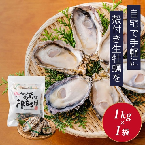 Kunihiro Frozen Smart Oyster Fresh, Japan - 10x1kg, alternate view