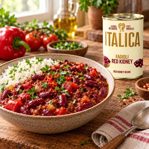 Italica Red Kidney Beans, Italy - 12x400g, alternate view