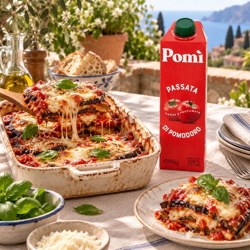 Pomi Passata Strained Tomato Puree, Italy - 12x1kg, alternate view