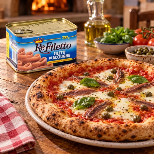 ReFiletto Anchovy Fillet in Sunflower Oil - 12x700g, alternate view