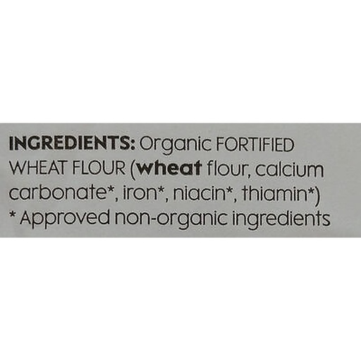 Waitrose Organic Strong White Bread Flour, UK - 1x1.5kg, alternate view