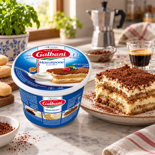 Galbani Mascarpone Cheese, Italy - 1x500g, alternate view