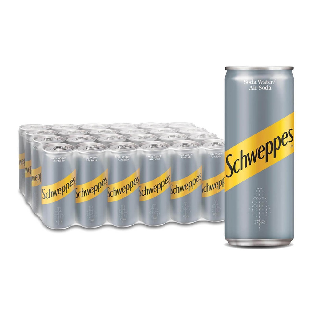 [BEVR-708315] Schweppes Soda Water - 24x300ml