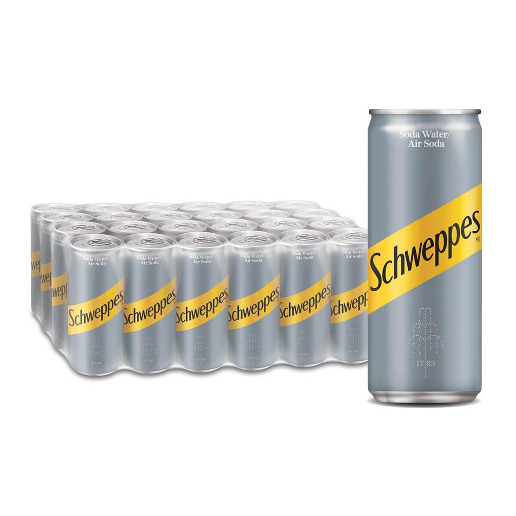 Schweppes Soda Water - 24x300ml