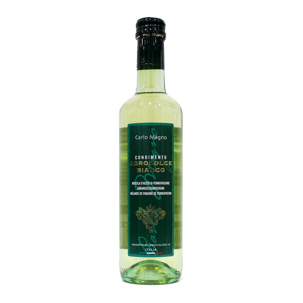 [SAUC-259021] Carlo Magno White Balsamic Vinegar - 12x500ml