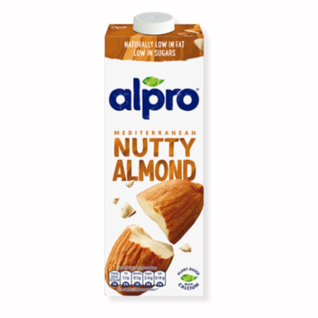 [BEVR-706099] Alpro Almond Milk REGULAR, NUTTY Almond - 8x1ltr