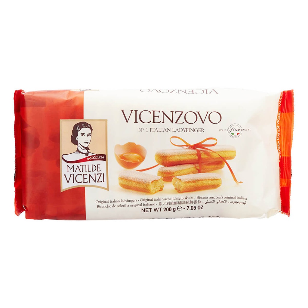 [SNAK-200556] Vicenzovo Biscuit, 2.4KG - 12x200g