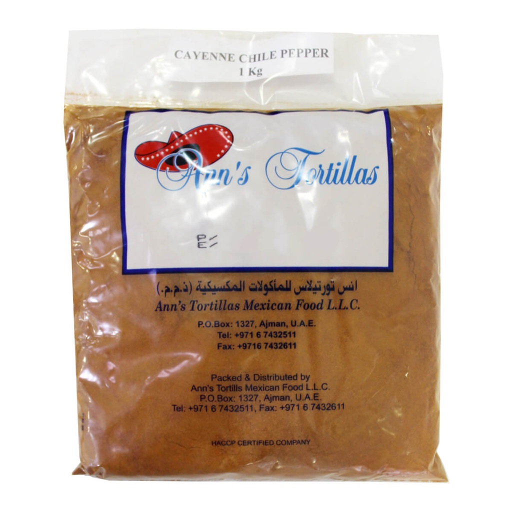 [SPIC-300064] Ann's Cayenne Powder - 1x1kg
