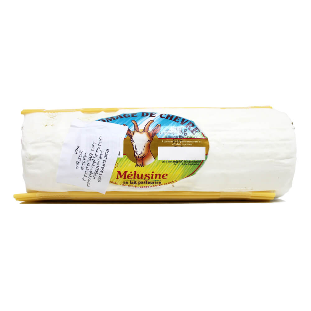 [BREK-151536] Melusine Goat Cheese With Skin, Chevre Buche - 1x1kg