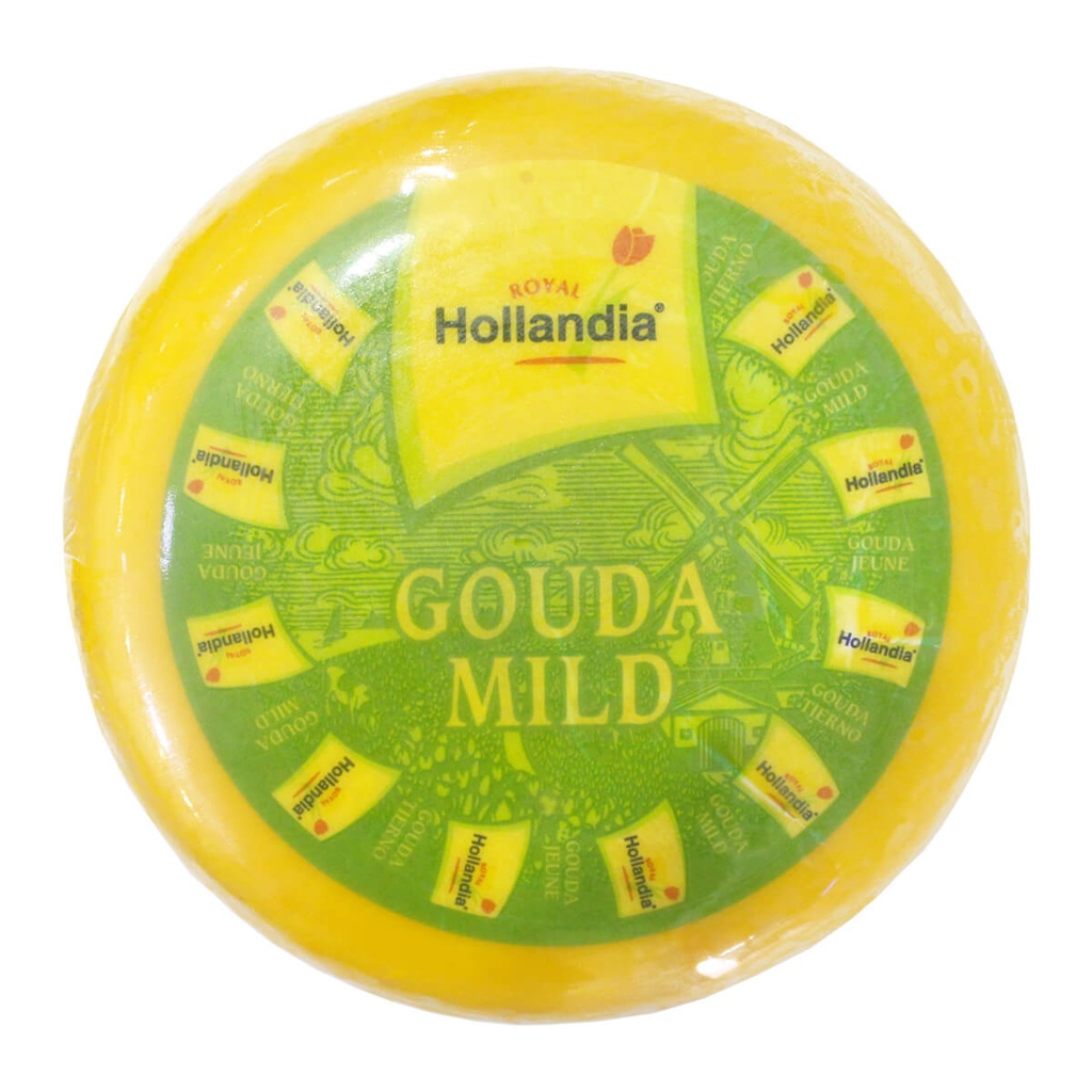 [BREK-151001] Hollandia Royal Gouda Cheese, Mild - 1x1kg
