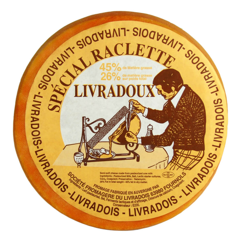 [BREK-151640] Livrados Raclette Cheese, France - 1x1kg
