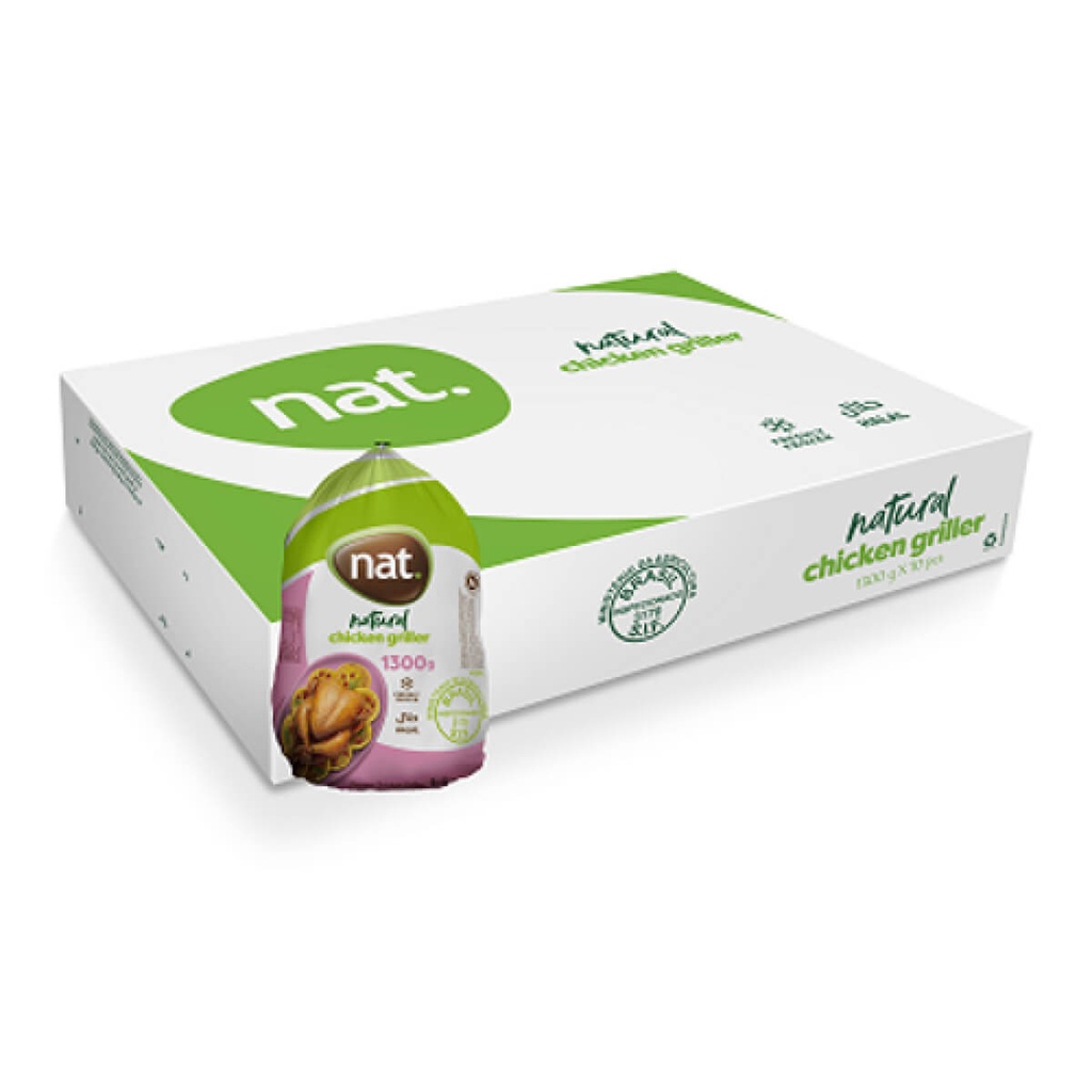 [FROZ-901040] NAT Whole Chicken - 10x1300g