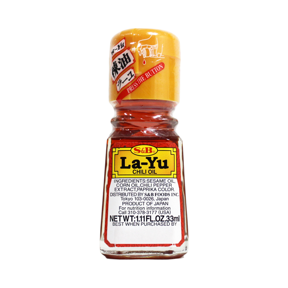[OIJP-650901] S&B La-Yu Chilli Oil, Japan - 120x33ml