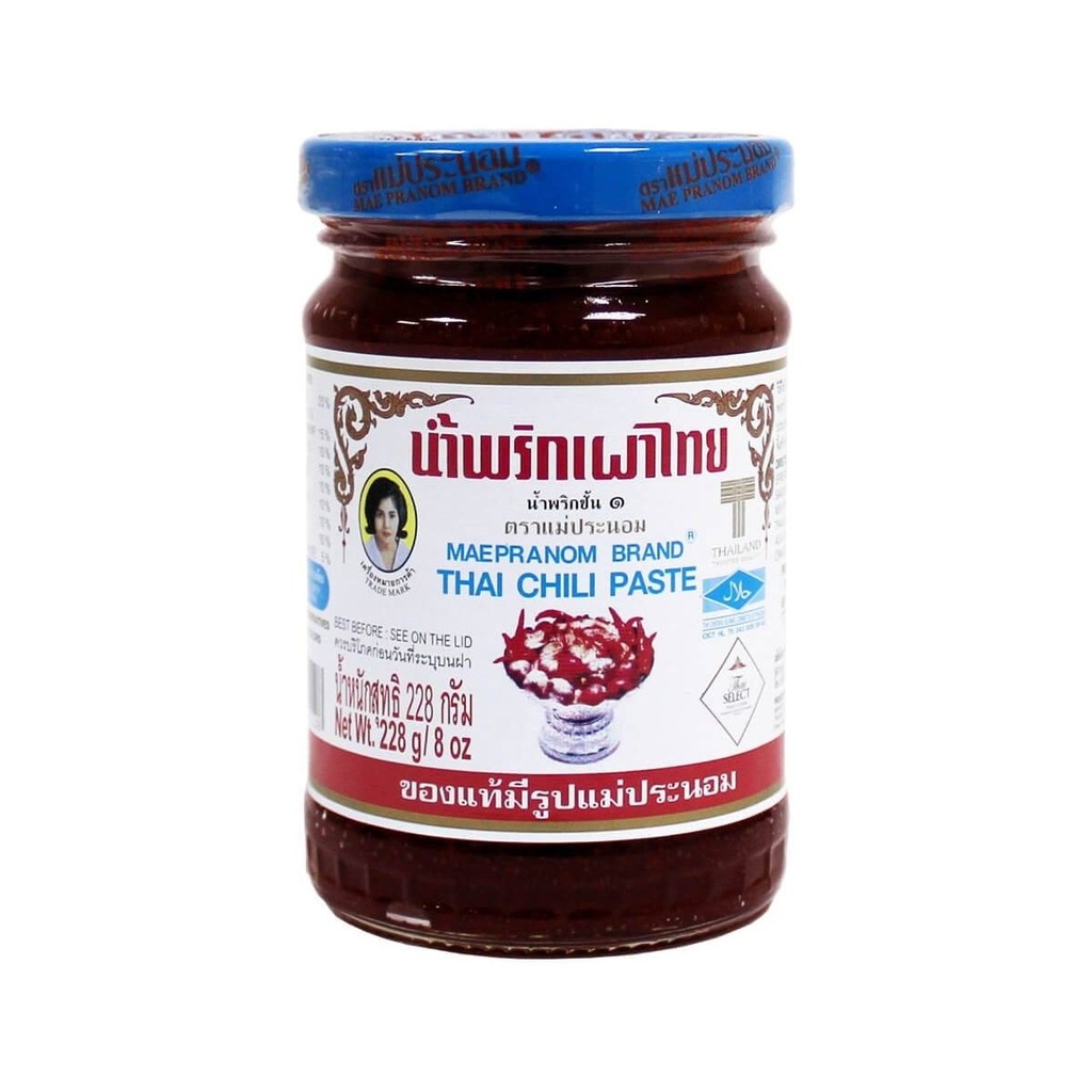 [SAUC-251074] Mae Pranom Thai Chilli Paste - 24x228g