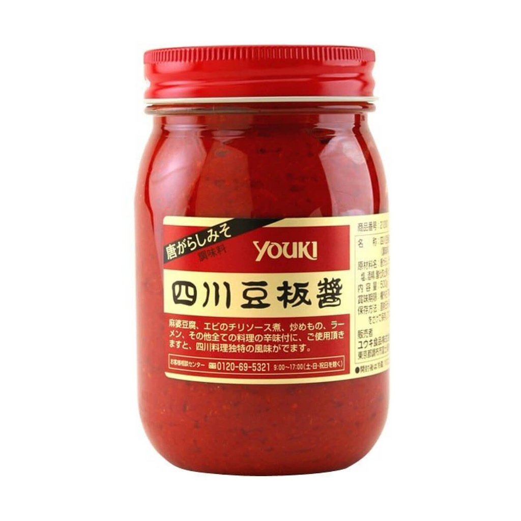 [SAJP-250486] Youki Doubanjiang Chilli Sauce, Japan - 12x500g