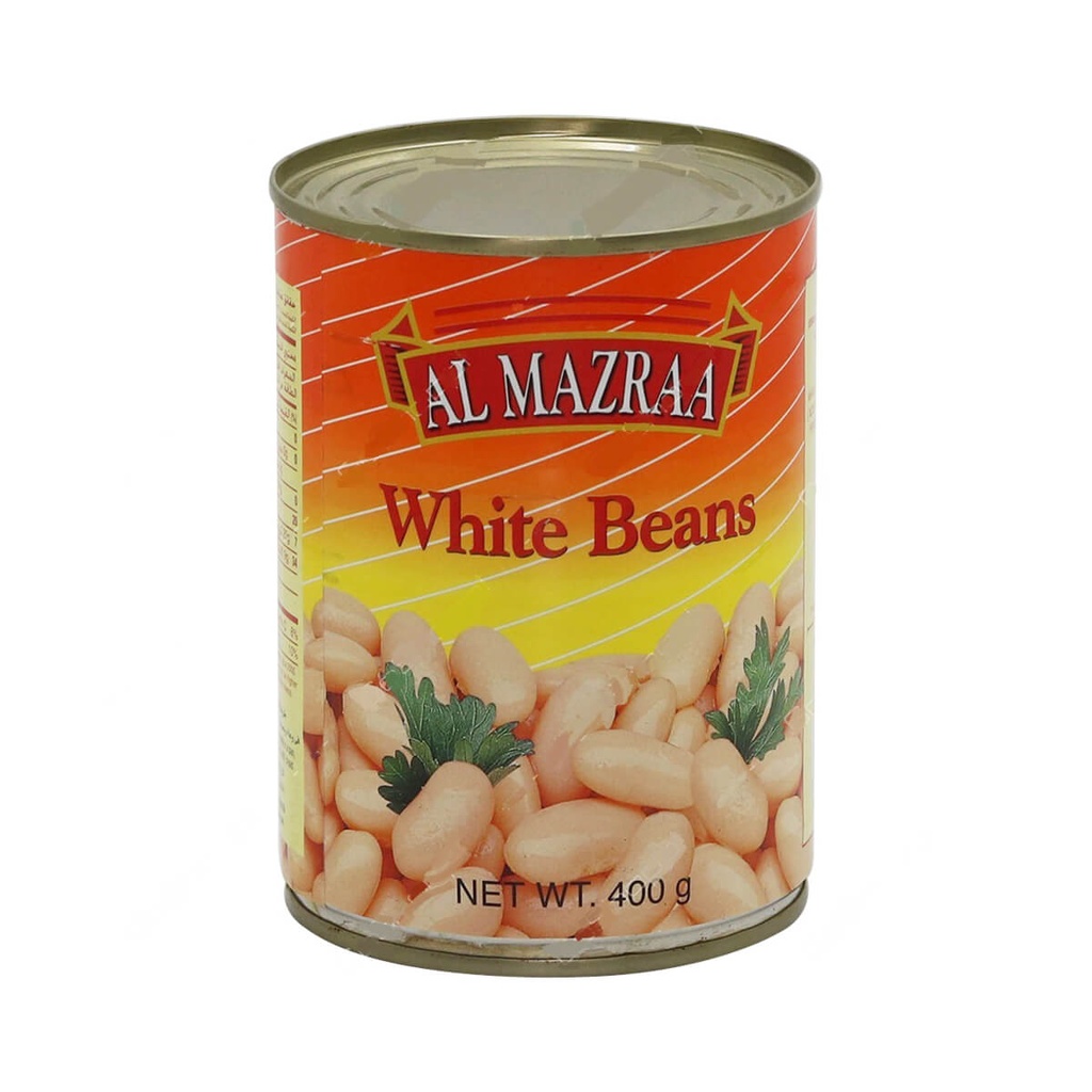 [VEGT-600518] Al Mazraa White Kidney Beans - 24x400g