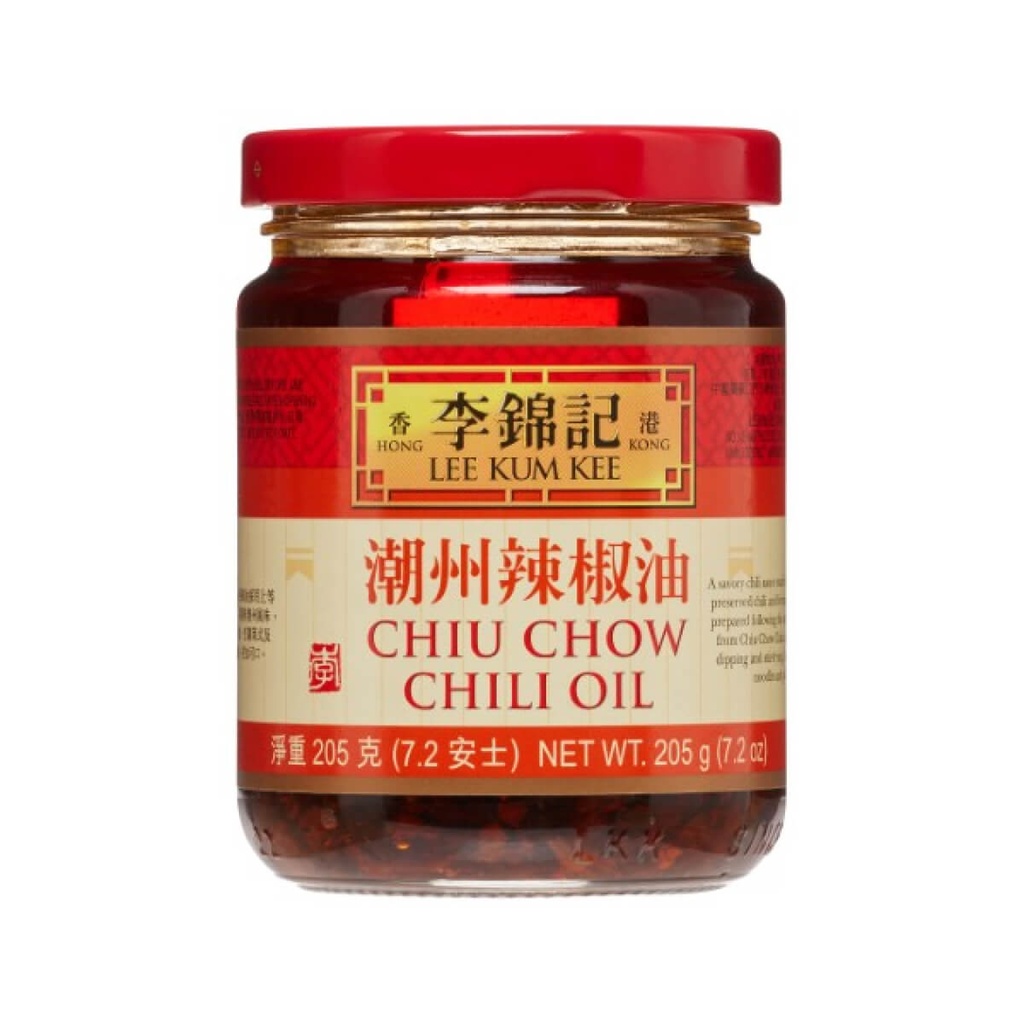 Lee Kum Kee Chiu Chow Chilli Oil - 12x205g