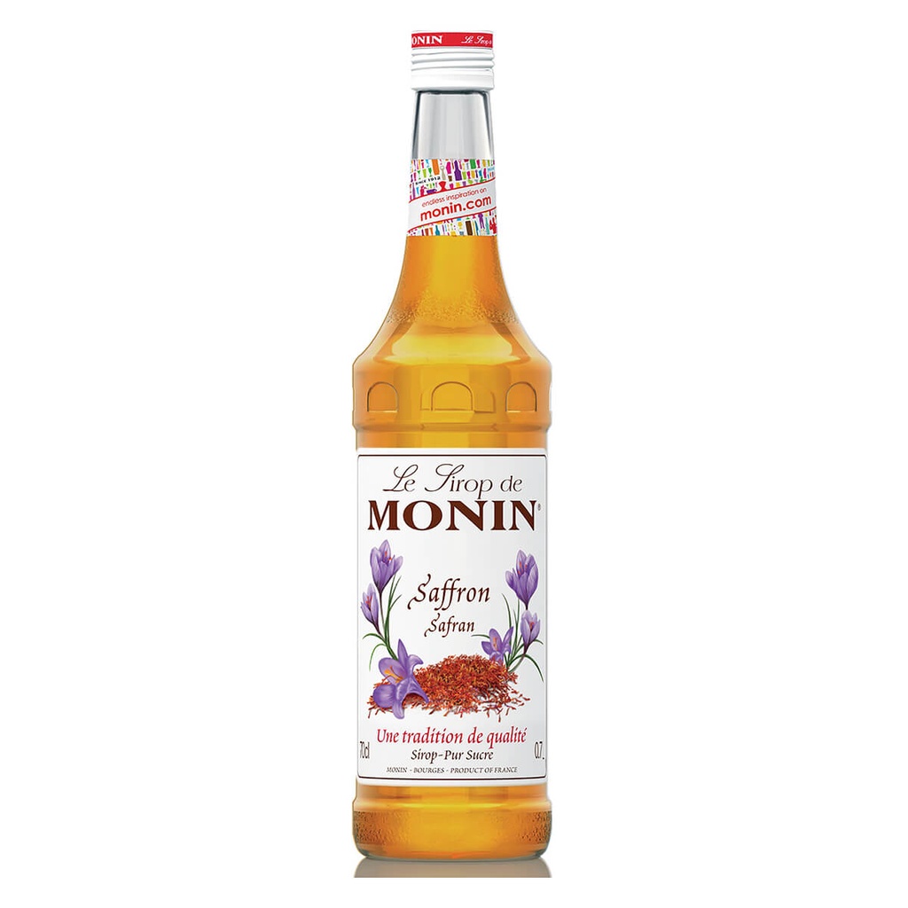 [BREK-358325] Monin Saffron Syrup, France - 6x700ml