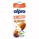 Alpro Almond Milk NO SUGARS, Nutty Almond - 8x1ltr