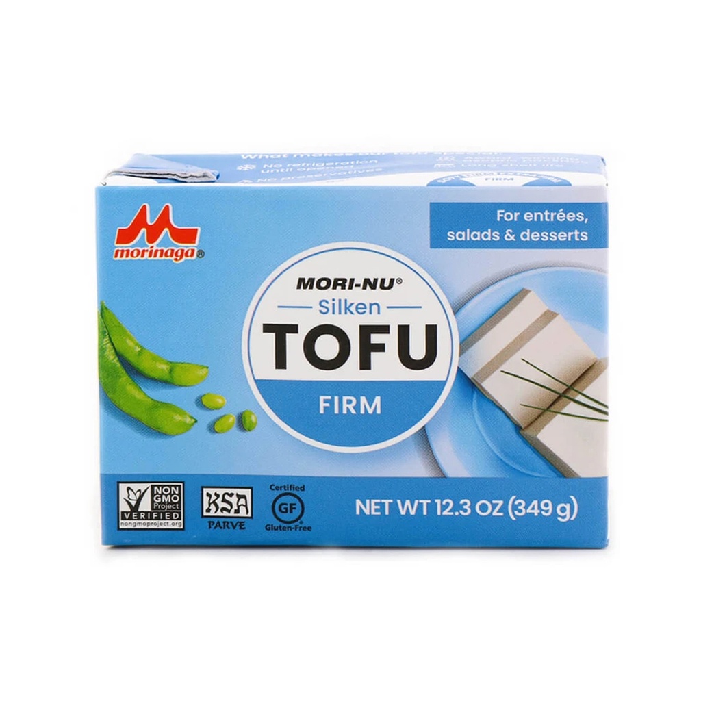 Morinaga Blue Tofu Firm, USA - 12x349g